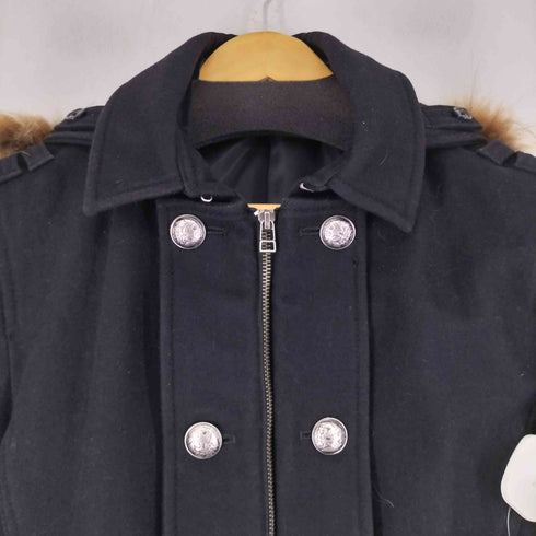 ピーピーエフエム PPFM ラクーンファー ナポレオンジャケット レディース JPN:M