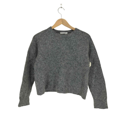 ビューティーアンドユースユナイテッドアローズ BEAUTY & YOUTH UNITED ARROWS 23AW アルパカブレンド ファークルーネックニットプルオーバー レディース
