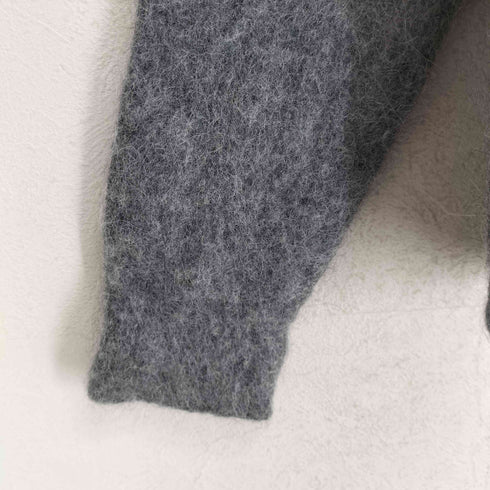 ビューティーアンドユースユナイテッドアローズ BEAUTY & YOUTH UNITED ARROWS 23AW アルパカブレンド ファークルーネックニットプルオーバー レディース