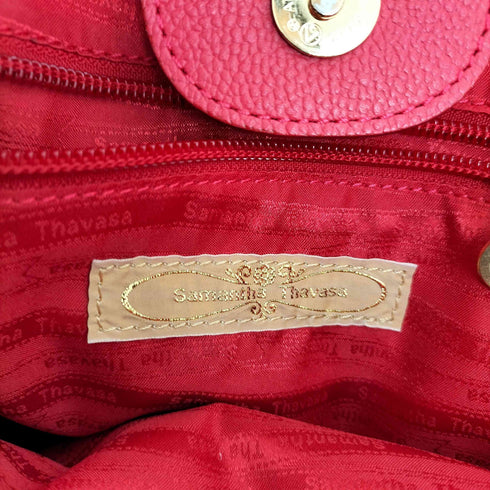 サマンサタバサ Samantha Thavasa シボレザー 2WAY ハンドバッグ レディース