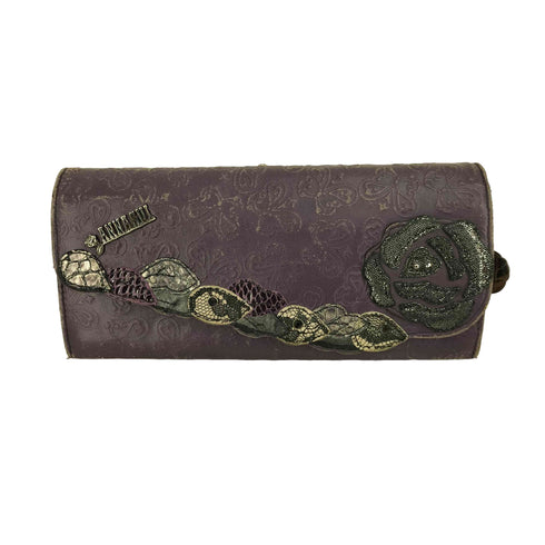 アナスイ ANNA SUI 薔薇 蝶 長財布 レディース