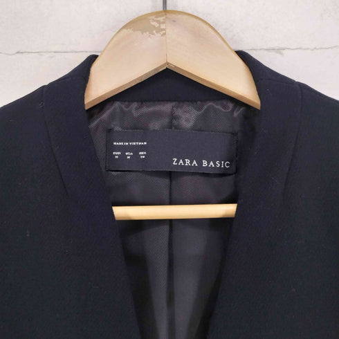 ザラ ZARA スナップボタン 1Bマキシコート レディース M