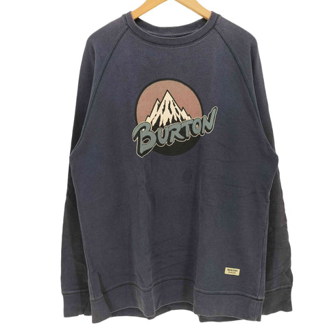 バートン BURTON フロント プリント クルーネック スウェット メンズ import:L