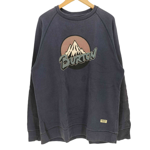 バートン BURTON フロント プリント クルーネック スウェット メンズ import:L