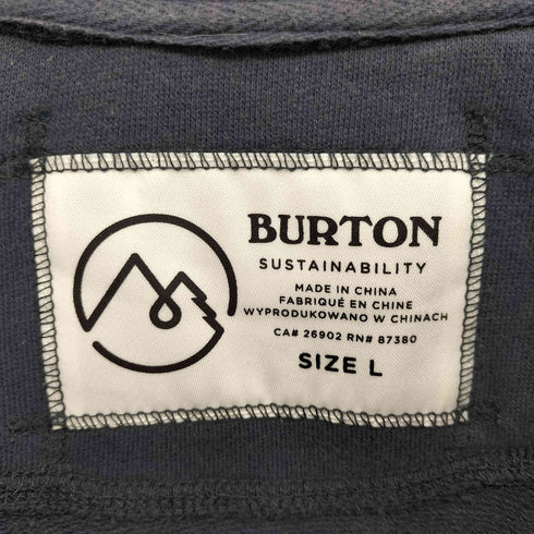 バートン BURTON フロント プリント クルーネック スウェット メンズ import:L