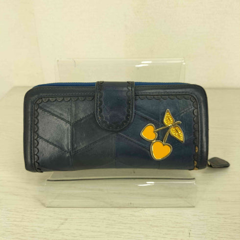 アナスイ ANNA SUI チェリー ラウンドジップ 長財布 レディース