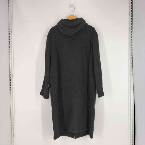 ジェイプレス J.PRESS カシミヤ混 ウールフーデッドロングコート メンズ JPN:M