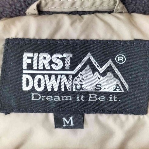 ファーストダウン FIRST DOWN THERMOLITE PLUS パテッドジャケット メンズ import:M