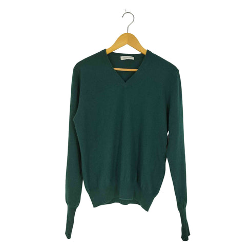 バランタイン BALLANTYNE イタリア製 カシミヤ100% Vネックニット メンズ EUR:50