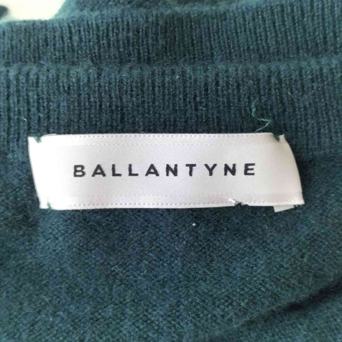 バランタイン BALLANTYNE イタリア製 カシミヤ100% Vネックニット メンズ EUR:50