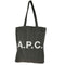 アーペーセー A.P.C. ロゴ デニム トートバッグ レディース