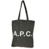 アーペーセー A.P.C. ロゴ デニム トートバッグ レディース