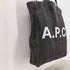アーペーセー A.P.C. ロゴ デニム トートバッグ レディース