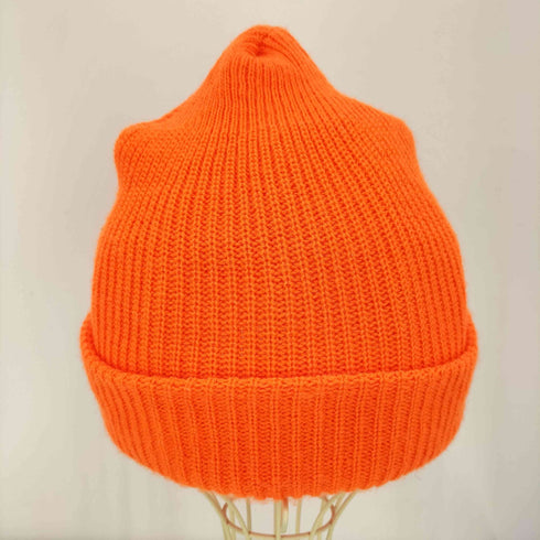 USA製 ワッペン リブ ニット ビーニー メンズ