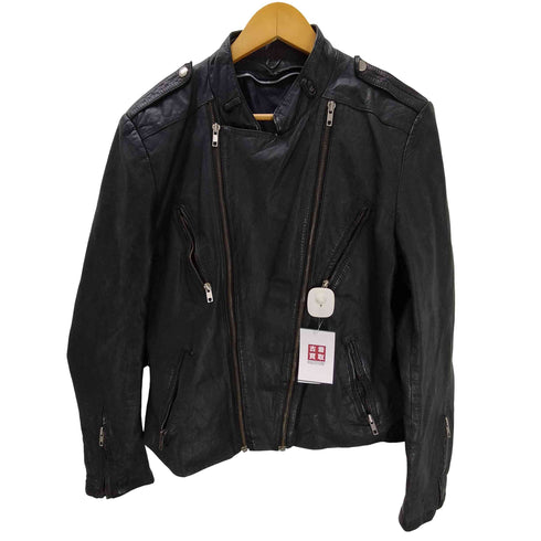 レザー ダブル ライダース ジャケット メンズ 42