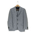 ジェイプレス J.PRESS AIR LINEN 背抜き ヘリンボーン 2Bテーラードジャケット メンズ M