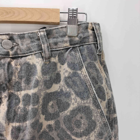 ザラ ZARA ANIMAL PRINT アニマル プリント カーペンター パンツ メンズ EUR:36