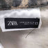ザラ ZARA ANIMAL PRINT アニマル プリント カーペンター パンツ メンズ EUR:36