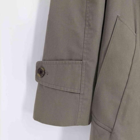 アクアスキュータム AQUASCUTUM イングランド製 ステンカラーコート メンズ