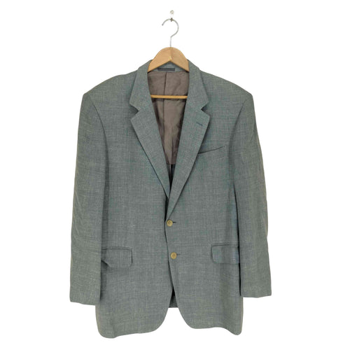 バーバリーズ BURBERRYS シルクリネン 背抜き 2Bテーラードジャケット メンズ 110-100-180