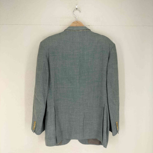 バーバリーズ BURBERRYS シルクリネン 背抜き 2Bテーラードジャケット メンズ 110-100-180