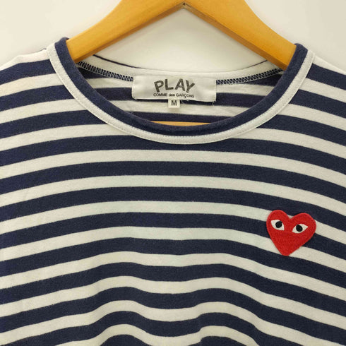 プレイコムデギャルソン PLAY COMME des GARCONS AD2005 STRIPED L/S T-SHIRT ストライプ ロングスリーブ Tシャツ レディース JPN:M