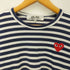 プレイコムデギャルソン PLAY COMME des GARCONS AD2005 STRIPED L/S T-SHIRT ストライプ ロングスリーブ Tシャツ レディース JPN:M