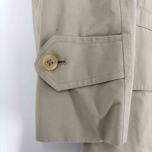 バーバリーズ BURBERRYS 80S~90S ウールライニング コットンハーフコート メンズ