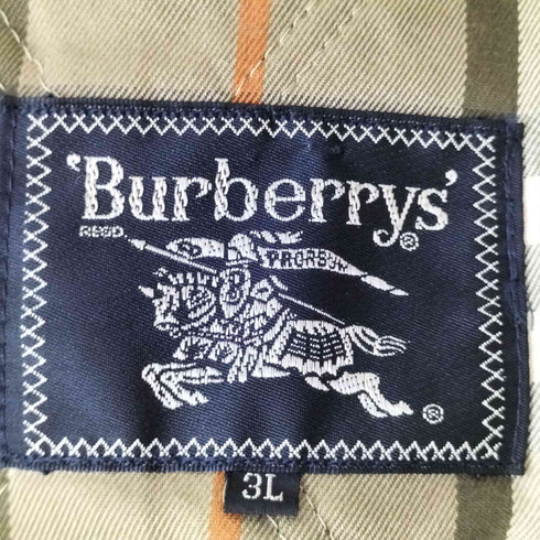 バーバリーズ BURBERRYS 80S~90S ライナー付き ハンティングハンティングコート メンズ 3L