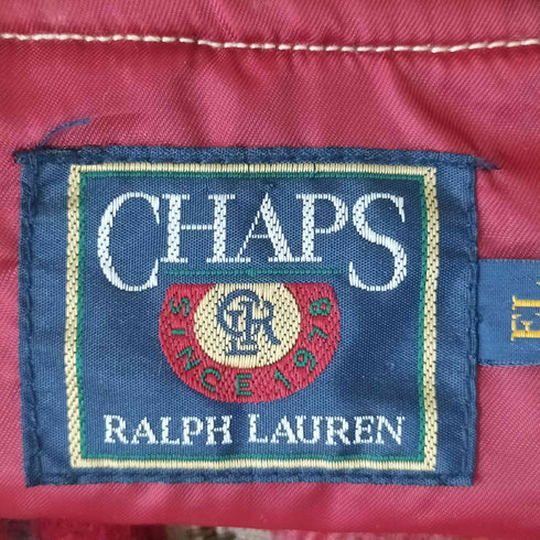 チャップスラルフローレン CHAPS RALPH LAUREN 90S ウールナイロン クルーザージャケット メンズ EL