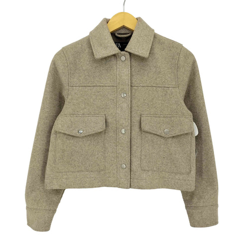 ザラ ZARA ソフトショートジャケット レディース import:XS