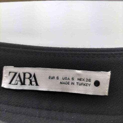 ザラ ZARA プリーツ入りドレープショートパンツ レディース JPN:S