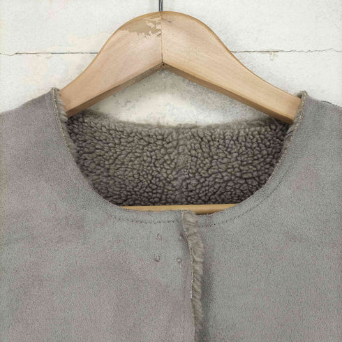 ザラ ZARA フェイクムートンコート レディース S