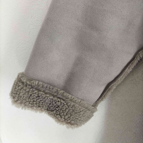 ザラ ZARA フェイクムートンコート レディース S