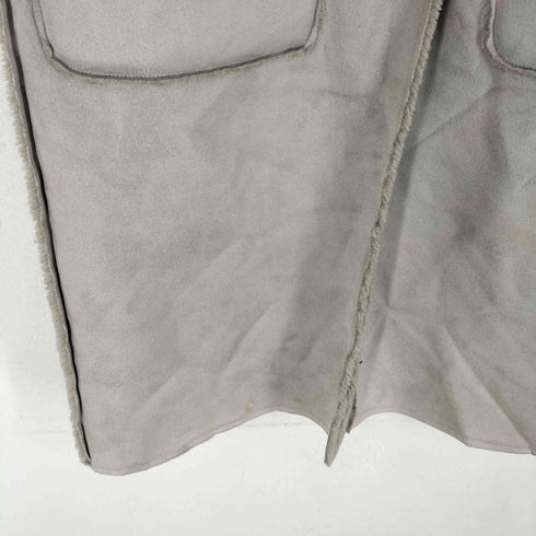 ザラ ZARA フェイクムートンコート レディース S