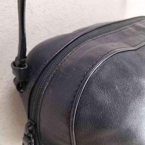 アニエスベー agnes b. カウレザーショルダーバッグ レディース