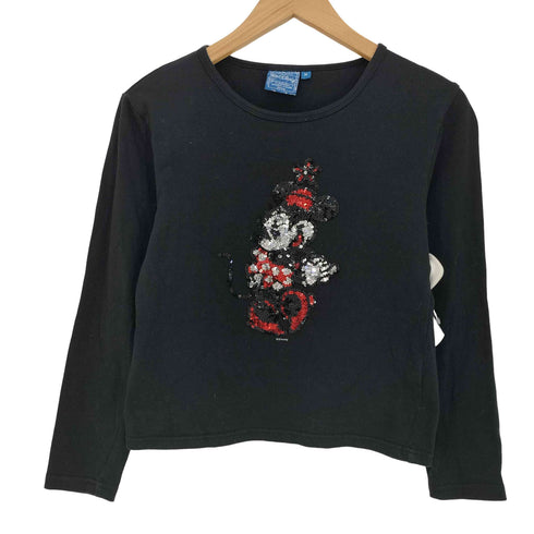 ロエン Roen キャラクター ラインストーン Tシャツ レディース import:M