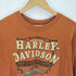 ハーレーダビッドソン HARLEY-DAVIDSON 両面プリント クルーネック L/S Tシャツ メンズ