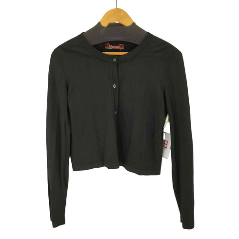 マックスマーラステュディオ MAX MARA STUDIO クルーネック サマーニットカーディガン レディース JPN:L
