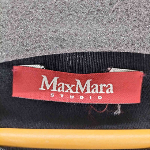 マックスマーラステュディオ MAX MARA STUDIO クルーネック サマーニットカーディガン レディース JPN:L