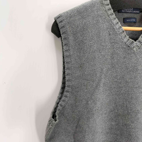 ポロバイラルフローレン Polo by RALPH LAUREN スモールポニー刺繍コットンニットベスト メンズ JPN:M