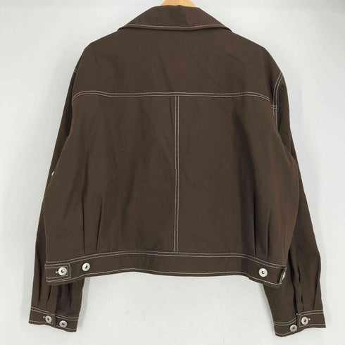 ファーファット FAFATT コットン ハーフ ジップジャケット メンズ