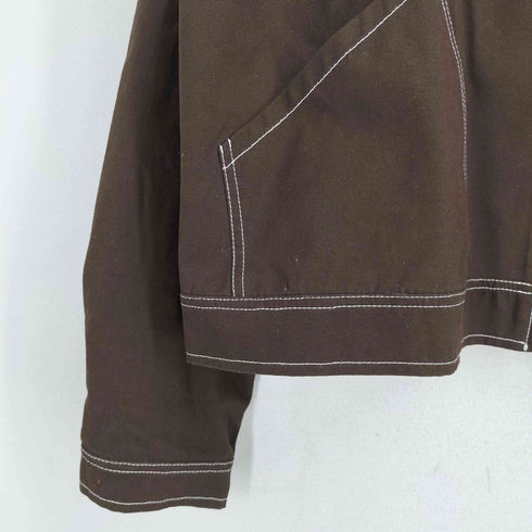 ファーファット FAFATT コットン ハーフ ジップジャケット メンズ