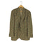 アクアスキュータム AQUASCUTUM イングランド製 ガンクラブチェック ウール2Bテーラードジャケット メンズ 42S