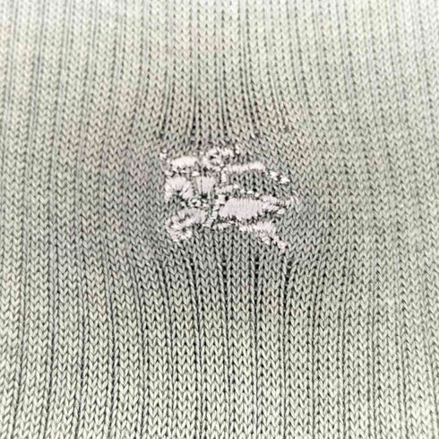 バーバリーロンドン BURBERRY LONDON ロゴ刺繍 リブ ソックス 靴下 メンズ 25-26cm