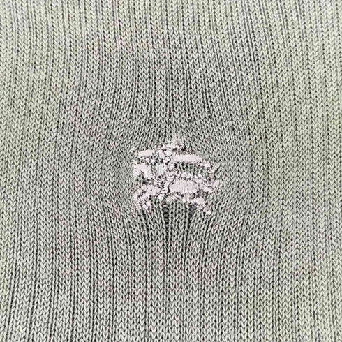 バーバリーロンドン BURBERRY LONDON ロゴ刺繍 リブ ソックス 靴下 メンズ 25-26cm