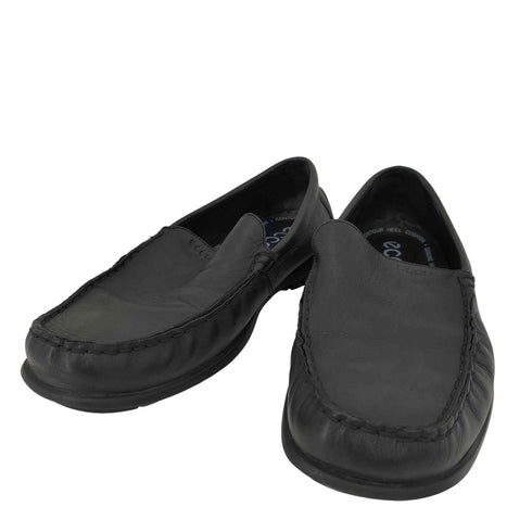 エコー ecco ドライビングシューズ レザー スリッポン ローファー メンズ 40