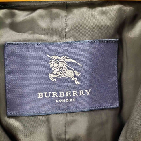 バーバリーロンドン BURBERRY LONDON ノバチェック ダウンライナー付 フードドッキング ステンカラーコート メンズ JPN:M