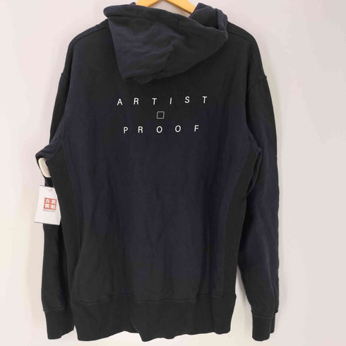 23AW ARTIST PROOF ABSTRACT AND CONCRETE HOODIE プリント プルオーバー パーカー メンズ JPN:M