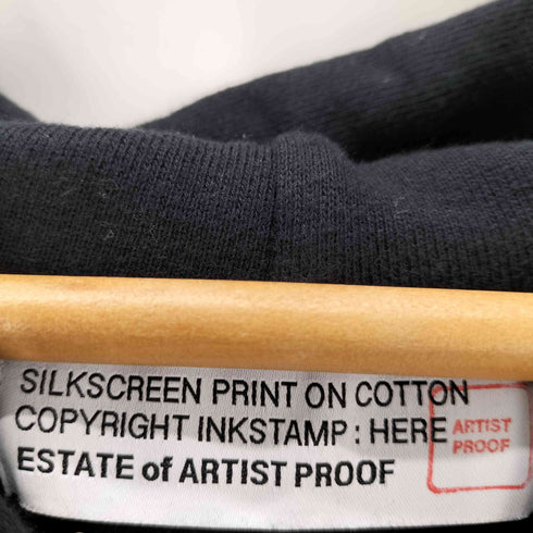 23AW ARTIST PROOF ABSTRACT AND CONCRETE HOODIE プリント プルオーバー パーカー メンズ JPN:M